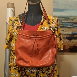 Coach crossbody bag with dual straps